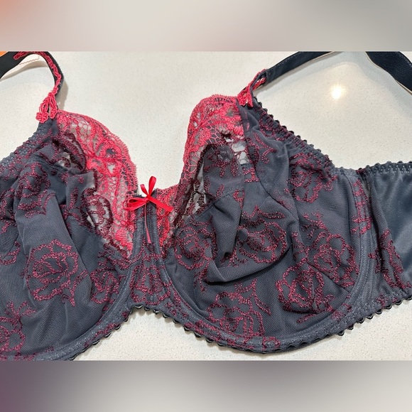 Prima Donna Other - Prima Donna lace full coverage underwire lace embroidered bra 34 H (UK)
